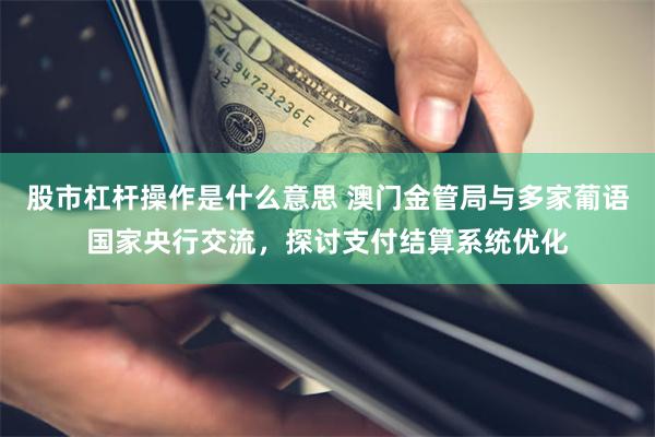 股市杠杆操作是什么意思 澳门金管局与多家葡语国家央行交流，探讨支付结算系统优化