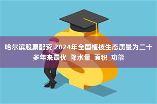 哈尔滨股票配资 2024年全国植被生态质量为二十多年来最优_降水量_面积_功能